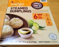 Box of Bibigo Steamed Chicken & Vegetable Dumplings